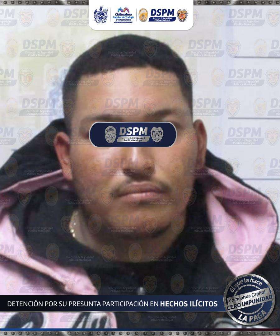 Detienen a ladrón conduciendo moto robada en la Prieto Luján 