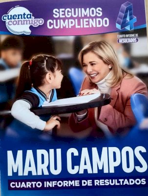 Adelanta Maru detalles del próximo Informe de Gobierno con cuadernillos