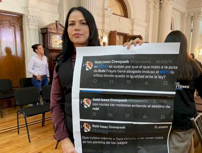 Denuncian a asesor de Brenda Ríos por mensajes misóginos