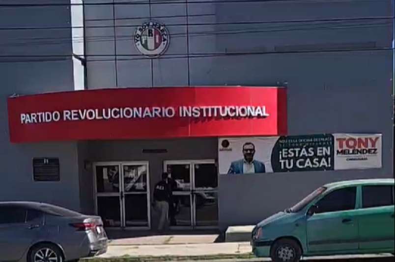 Roban oficinas del PRI y casa de enlace de Tony Meléndez en Delicias