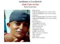 Piden ayuda para localizar a Alan Cota Arvizo