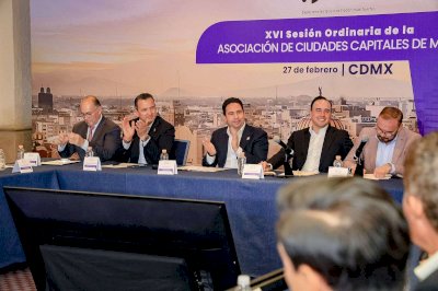 Participa Marco Bonilla en sesión de la Asociación de Ciudades Capitales
