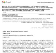 Denuncian ejidatarios a Eugenio Baeza ante Cndh