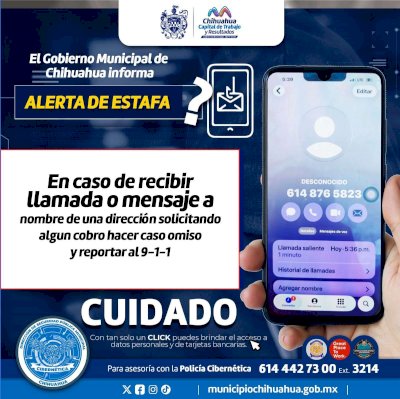 Alertan por llamadas falsas para cobro de uso de suelo 