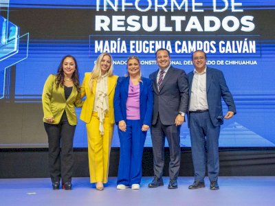 Reconoce Valenciano trabajo de Maru Campos en favor de Delicias