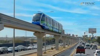 Planean tren elevado entre aeropuertos de Juárez y El Paso 