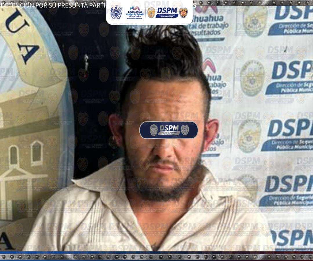 Capturan a sospechoso de 4 asaltos en la colonia Rodolfo Fierro
