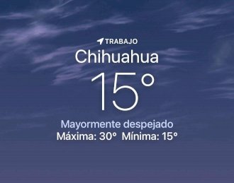 Se espera tarde nubosa con máxima de 30 grados centígrados 