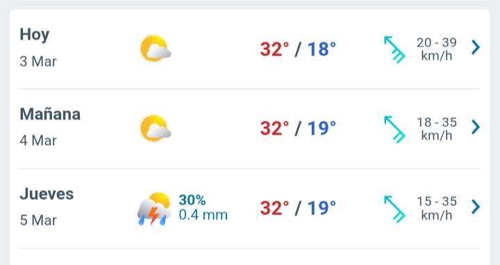 Día soleado con temperatura hasta 32°C en Juárez 