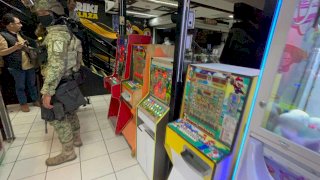 Revientan mini casino en la Plaza de la Tecnología