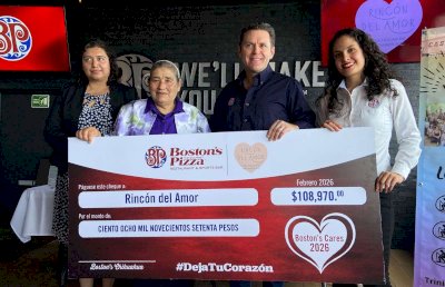 Entregan donativo por más de $108 mil a casa hogar Rincón del Amor 