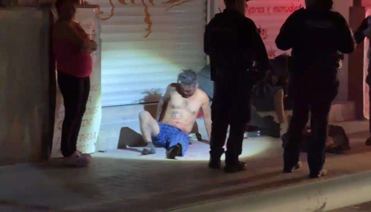 Apuñalan a hombre en situación de calle con un picahielo