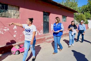 Recorre Daniela Álvarez la región serrana en gira de trabajo