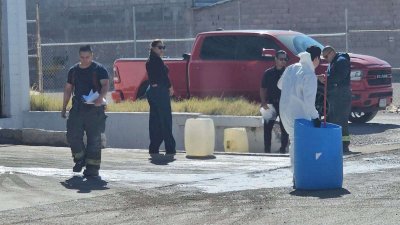 Alertan por derrame de ácido en Nombre de Dios