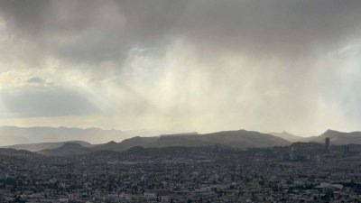 Reportan lluvias en diferentes zonas de la ciudad