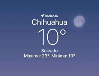 Se espera soleado con máxima de 23 grados centígrados 