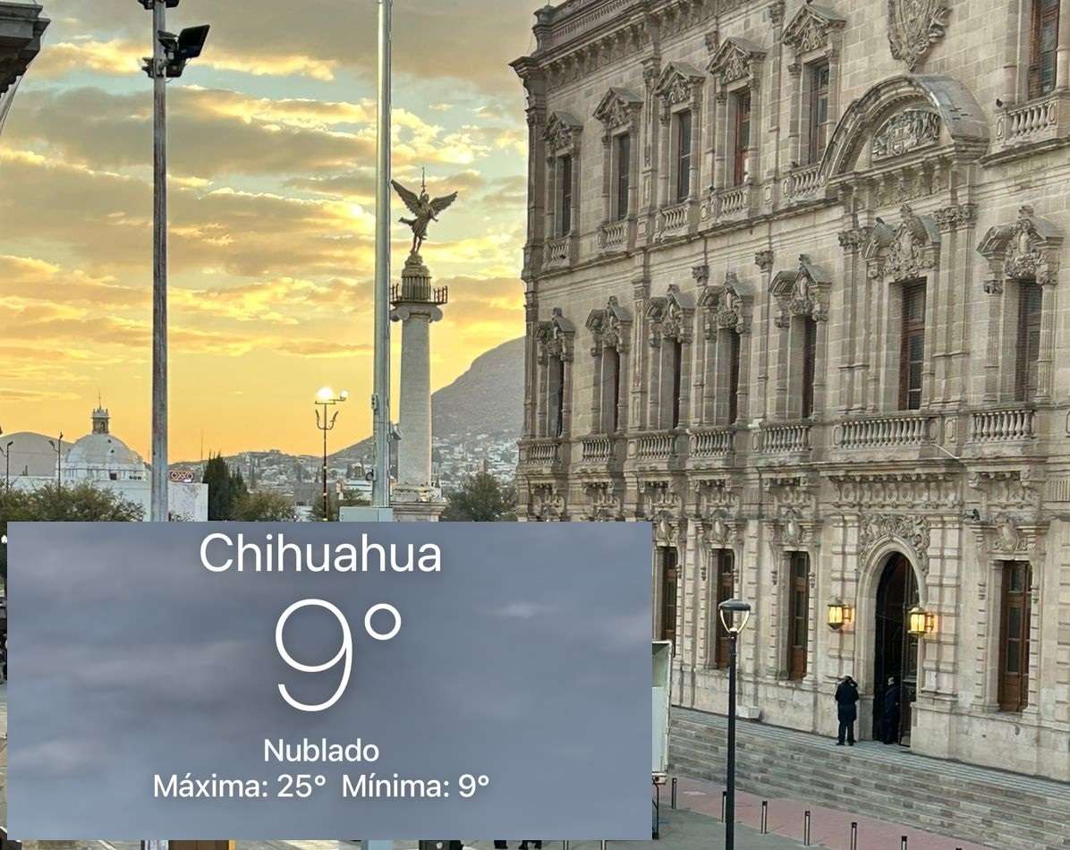 Desciende a 9 grados la temperatura durante la madrugada