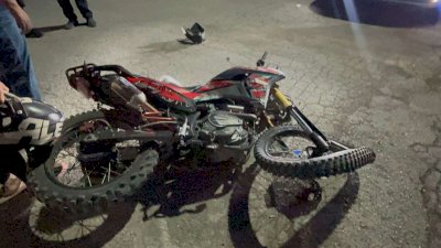 Embiste auto a motociclista en la 20 de Noviembre