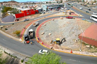 Inician construcción de soporte del arco en Gaza de Incorporación 