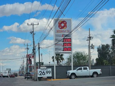 Sigue gasolina Magna arriba de los $23 en Chihuahua