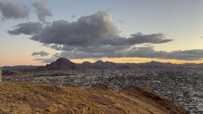 Bajan temperaturas en la ciudad por paso de tormenta invernal