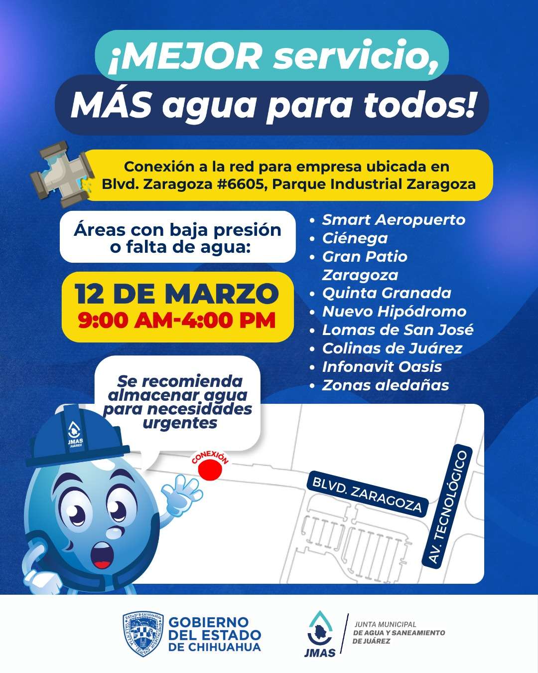 Alertan por baja presión de agua en Gran Patio y alr dedores 