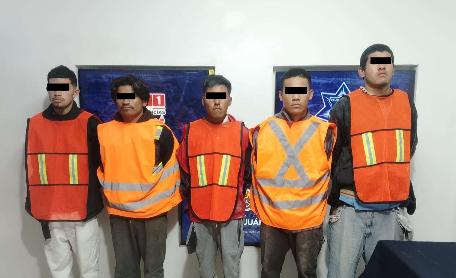 Detienen a cinco traficantes de personas y rescatan a 3 migrantes 