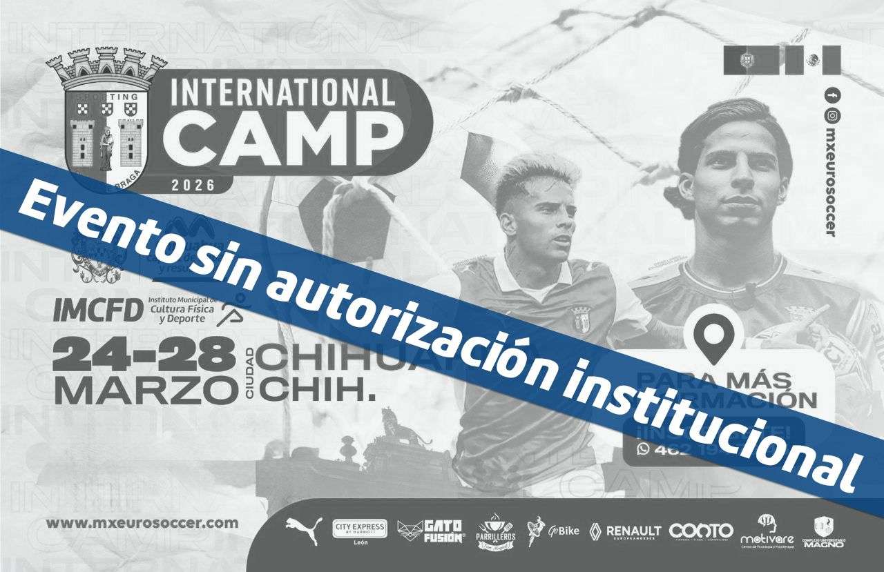 Desconoce Municipio evento Inter Camp–Sporting Clube de Braga