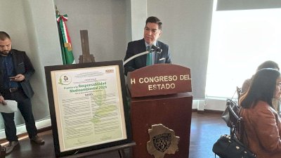 Abre Congreso convocatoria para premio de responsabilidad ambiental