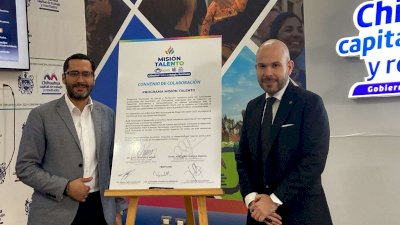 Firman convenio de colaboración para el programa Misión Talento 