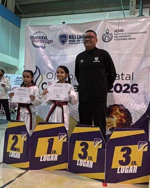 Representa niña juarense a Chihuahua rn olimpiada CONADE