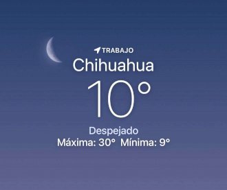 Se espera despejado con máxima de 30 grados centígrados 
