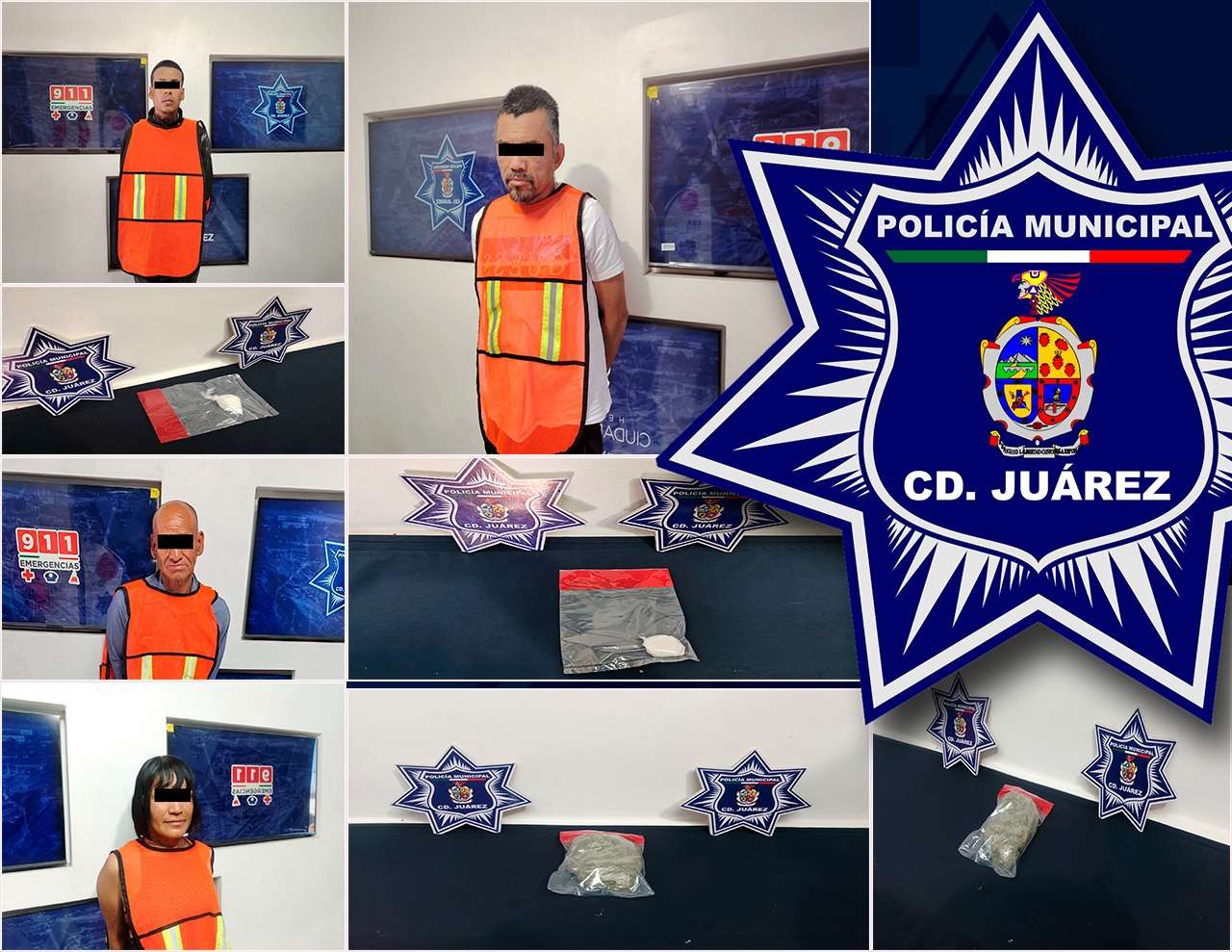 Arrestan a 4 narcomenudistas