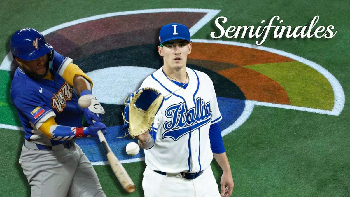 Disputarán Venezuela e Italia semifinal del Clásico Mundial de Beisbol