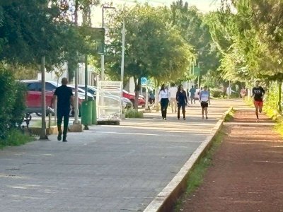 Acuden a la Deportiva y el Reliz a pesar de la mala calidad del aire 