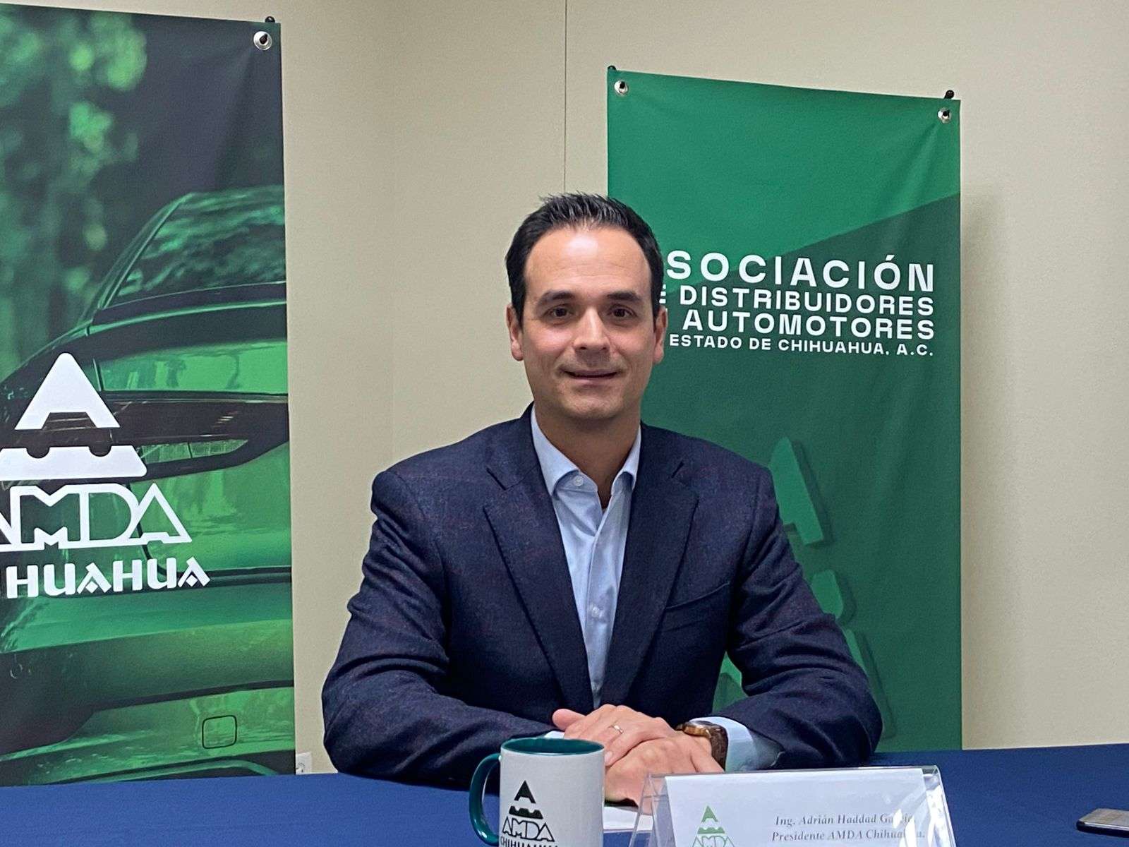 Asume Adrián Haddad presidencia de Amda Chihuahua