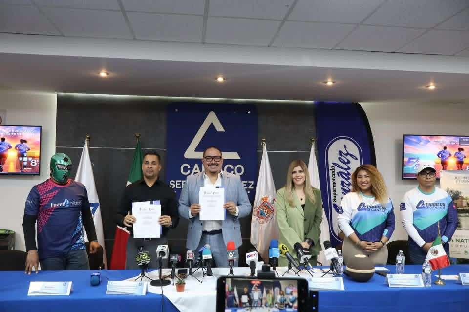 Firman convenio Imdej y Canaco para fortalecer el Circuito Atlético Pedestre