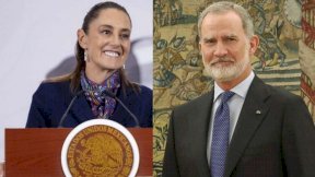 Invita Claudia Sheinbaum al rey Felipe VI de España a asistir al Mundial