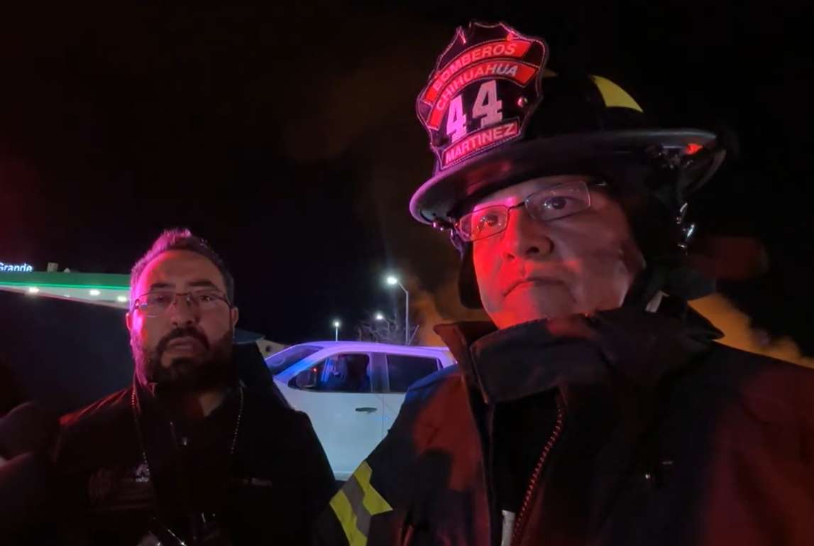 Confirman Bomberos y Protección Civil saldo blanco tras fuerte incendio 