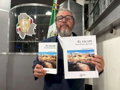 Presenta Miguel Ramírez Ochoa su libro El Escape en el Congreso
