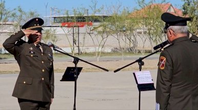 Asume Coronel Alejandro Uribe mando del 5/o Grupo de Infantería en Ojinaga