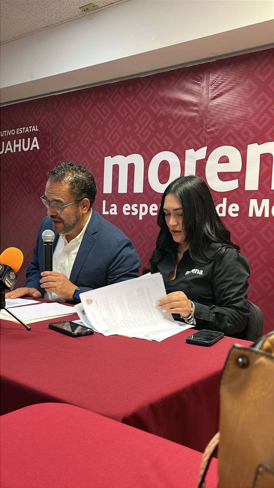 Respalda Morena reforma electoral y Plan B desde Chihuahua