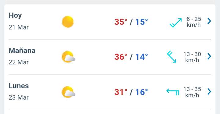 Día soleado con temperatura hasta 35°C en Juárez 