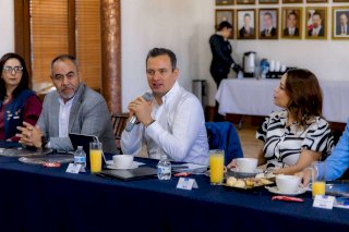 Reafirma Marco Bonilla compromiso ante líderes evangélicos