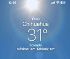 Pega onda de calor en la capital; reportan 31 grados al mediodía
