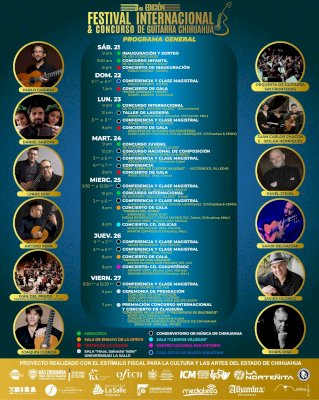 Vibran cuerdas en el Festival Internacional de Guitarra