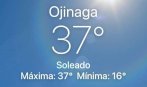 Azota intenso calorón a Ojinaga; termómetro alcanza los 37°C 