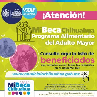 Anuncia Municipio los resultados del Programa Alimentario del Adulto Mayor