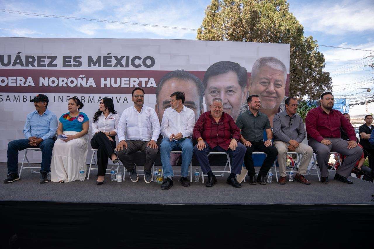 Senadores de Morena se reúnen en Ciudad Juárez