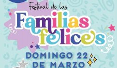 Llega hoy Festival de las Familias Felices al Polideportivo 